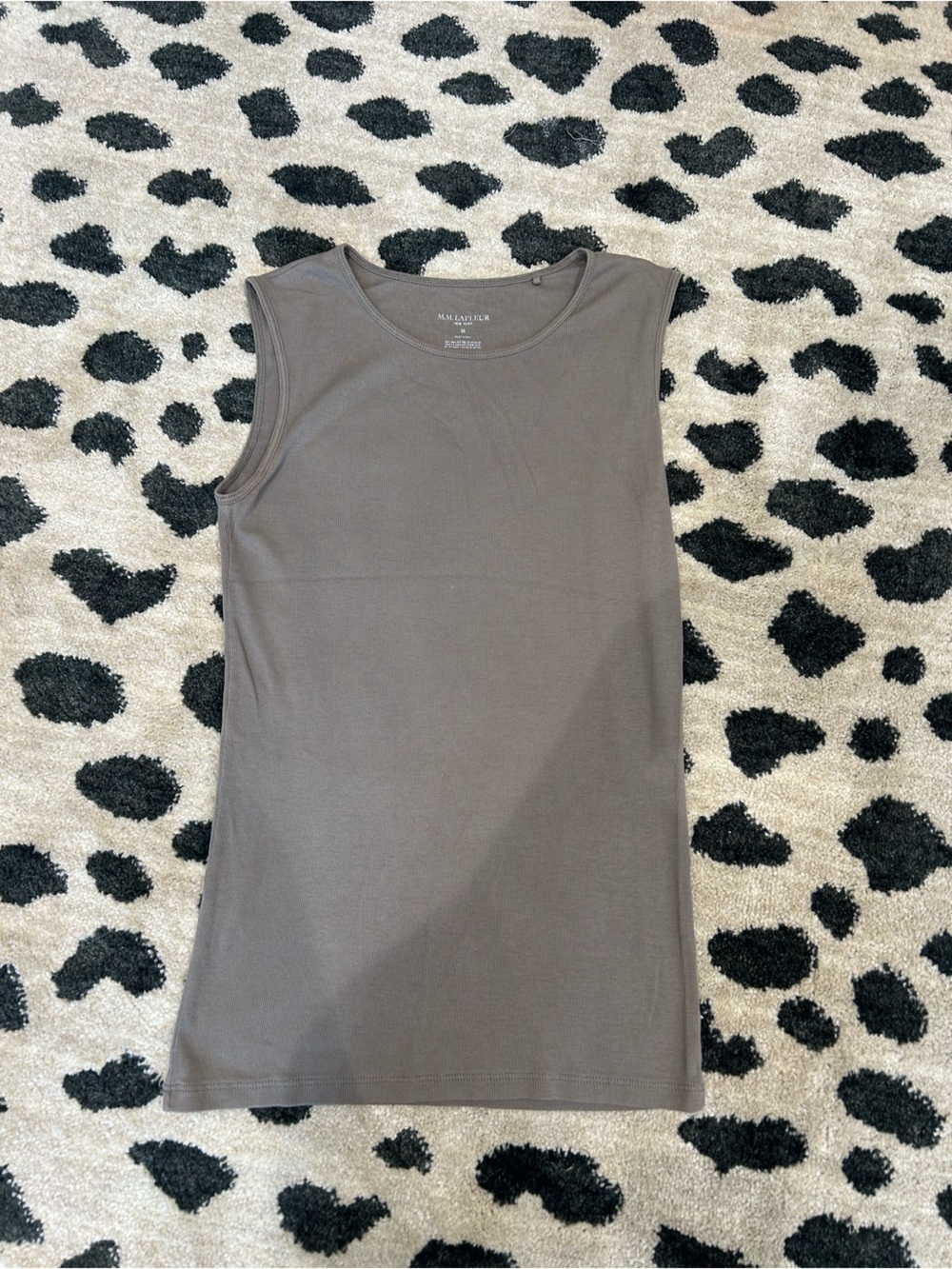 MM Lafleur Paige Classic Sleeveless Tank - Taupe/Gray